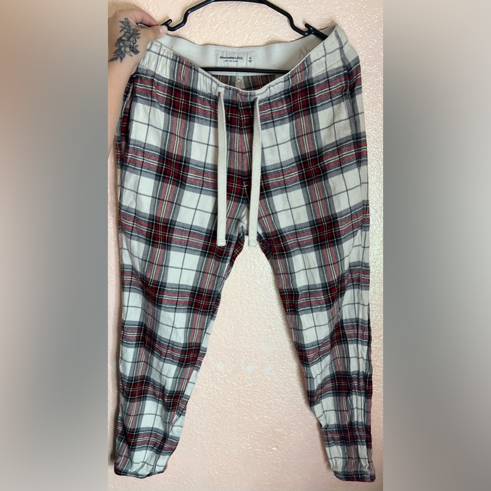 Abercrombie flannel lounge pants